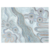 Alcove Studio Light Blue Bila IV Canvas Wall Art