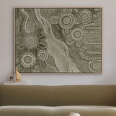 Alcove Studio Green Bila III Canvas Wall Art