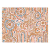 Alcove Studio Blush Pink Yinaagang Canvas Wall Art