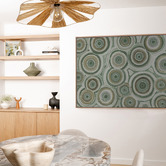 Alcove Studio Green Nirrangi II Canvas Wall Art
