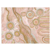 Alcove Studio Blush Pink Bila III Canvas Wall Art