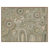 Alcove Studio Green Yinaagang Canvas Wall Art
