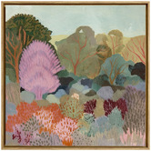 Alcove Studio Overgrown Garden Framed Canvas Wall Art