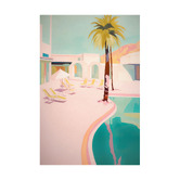 Alcove Studio Pastel Paradise Canvas Wall Art
