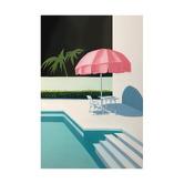 Alcove Studio Take a Dip Canvas Wall Art