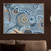 Alcove Studio Connecting Waterways Canvas Wall Art