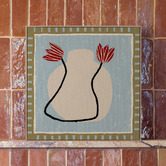 Alcove Studio Blue Out of Vase Blooms II Canvas Wall Art