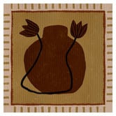 Alcove Studio Brown Out of Vase Blooms II Canvas Wall Art