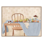 Alcove Studio The Quiet Table Canvas Wall Art