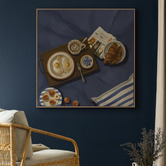 Alcove Studio A Pause on a Tray Canvas Wall Art