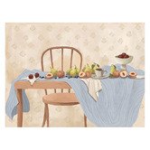 Alcove Studio The Quiet Table Canvas Wall Art