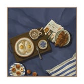 Alcove Studio A Pause on a Tray Canvas Wall Art