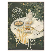 Alcove Studio Garden Tea Canvas Wall Art
