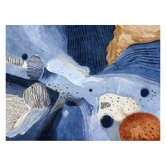 Alcove Studio Indigo Current II Canvas Wall Art