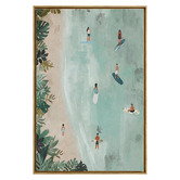 Alcove Studio Surf School Canvas Wall Art