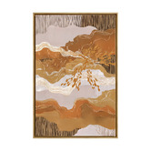 Alcove Studio Ochre Drift II Canvas Wall Art