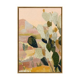 Alcove Studio Cactus Patchwork Canvas Wall Art
