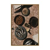 Alcove Studio Mezze Platter II Canvas Wall Art
