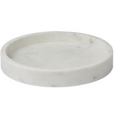 The Home Collective White Bianco Marble Tray