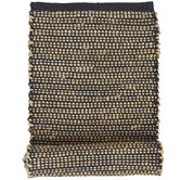 The Home Collective Natural &amp; Black Orson Cotton-Blend Table Runner