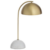 The Home Collective Atticus Metal &amp; Marble Table Lamp