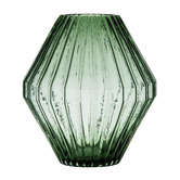 The Home Collective Sage Green Zaira Glass Vase