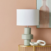 The Home Collective 63cm Sanctum Ceramic Table Lamp
