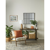 The Home Collective Grange Rubberwood Accent Chair