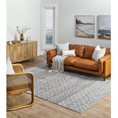 The Home Collective White Kara Terrazzo Stool