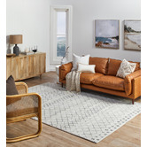 The Home Collective White Kara Terrazzo Stool