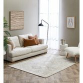 The Home Collective White Kara Terrazzo Stool