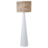 The Home Collective Hanson Seagrass Floor Lamp