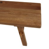 The Home Collective Sadie Pine Wood Dining Bench