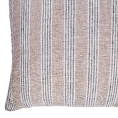 The Home Collective Striped Karby Linen Cushion
