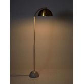 The Home Collective Atticus Metal &amp; Marble Floor Lamp