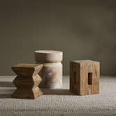 The Home Collective Alder Side Table