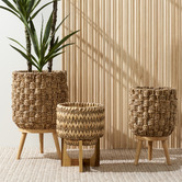 The Home Collective 2 Piece Bambi Planter Stand Set