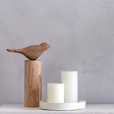 The Home Collective White Bianco Marble Tray