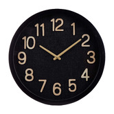 The Home Collective 40cm Weston Linen Wall Clock