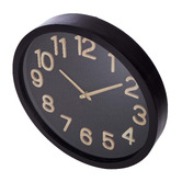 The Home Collective 40cm Weston Linen Wall Clock