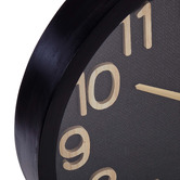 The Home Collective 40cm Weston Linen Wall Clock