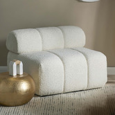The Home Collective Dean Boucle Accent Chair