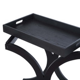 The Home Collective Black Dhruv Tray Table