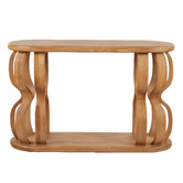 The Home Collective Rian Mango Wood Console Table