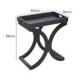 The Home Collective Black Dhruv Tray Table