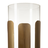 The Home Collective Olly Glass &amp; Iron Hurricane