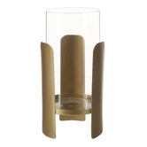 The Home Collective Olly Glass &amp; Iron Hurricane