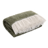 The Home Collective Guerino Tasselled Wool-Blend Throw