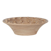 The Home Collective Mattis Paulownia Wood Decorative Bowl