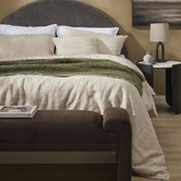 The Home Collective Guerino Tasselled Wool-Blend Throw